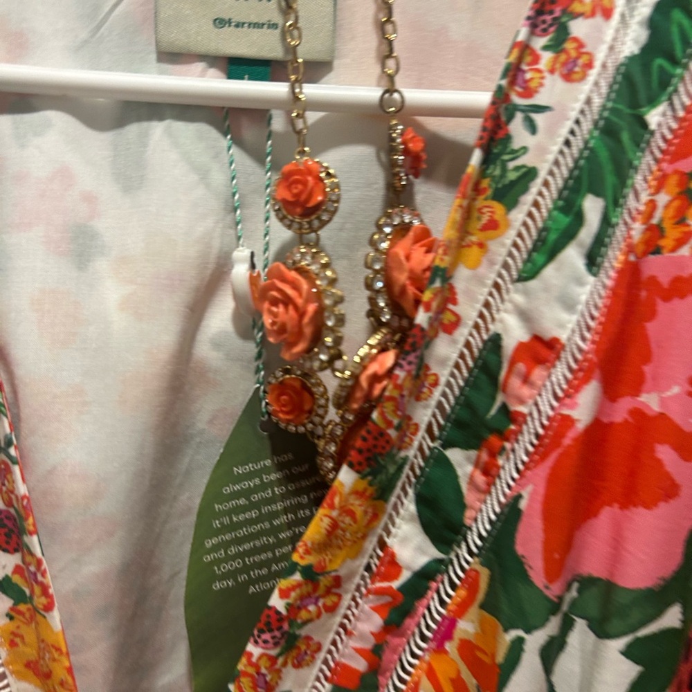 FARM Rio Colorful Floral Mini Dress - Picture 8 of 9